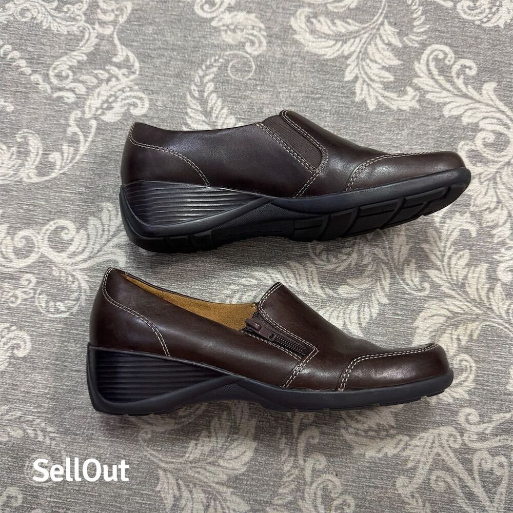 Naturalizer Women's Brown Leather Comfort Shoes Standard Size 7.5